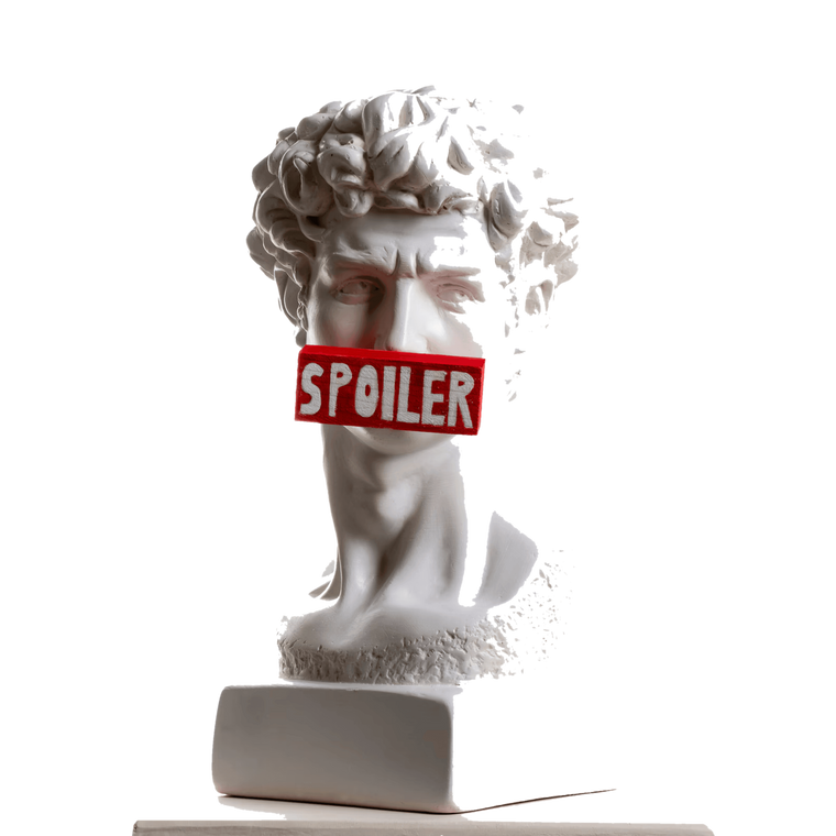 Drag&Drop transparent product image - Design David Spoiler Sculpture