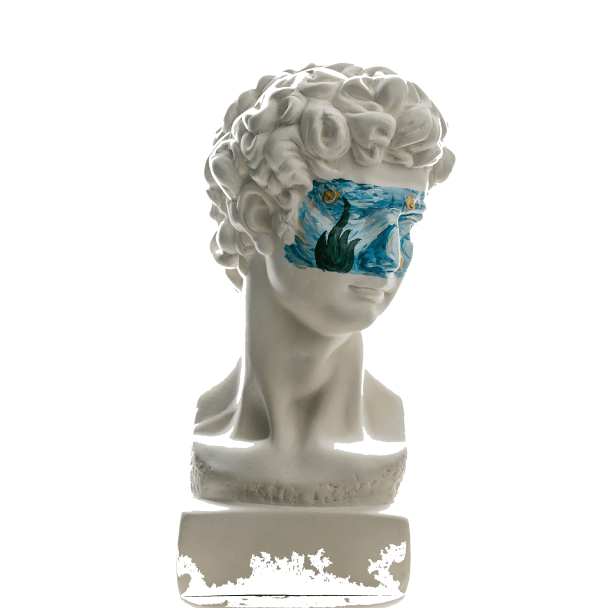David Starry Night Sculpture – tasarım heykel şeffaf ana ürün görseli | Drag&Drop