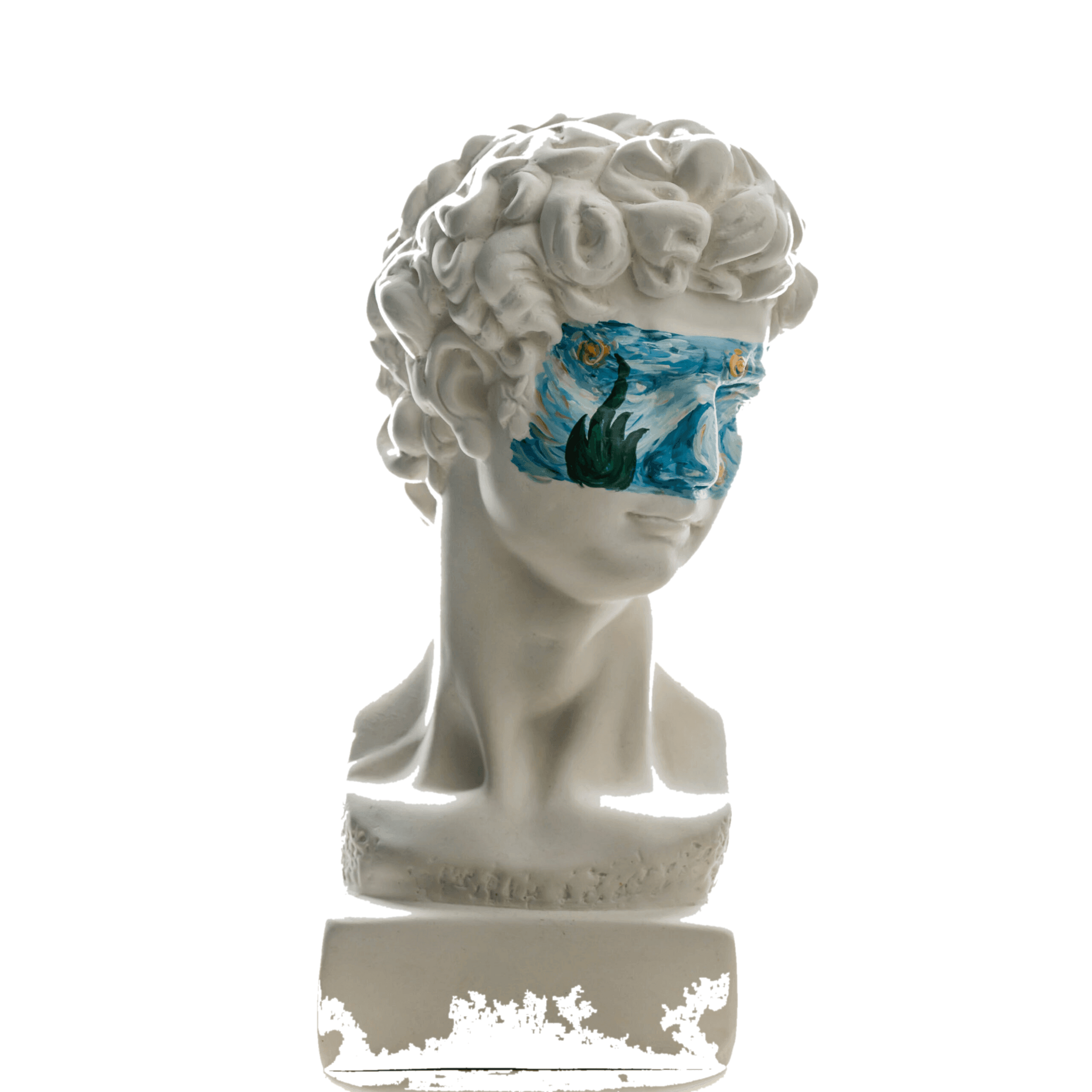 Drag&Drop transparent product image - David Starry Night Sculpture