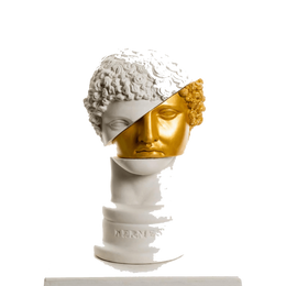 Drag&Drop transparent product image - Design Gold Hermes Sculpture