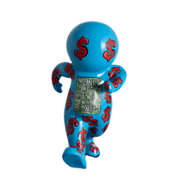 Drag&Drop transparent product image - Design Haring – Baby Blue