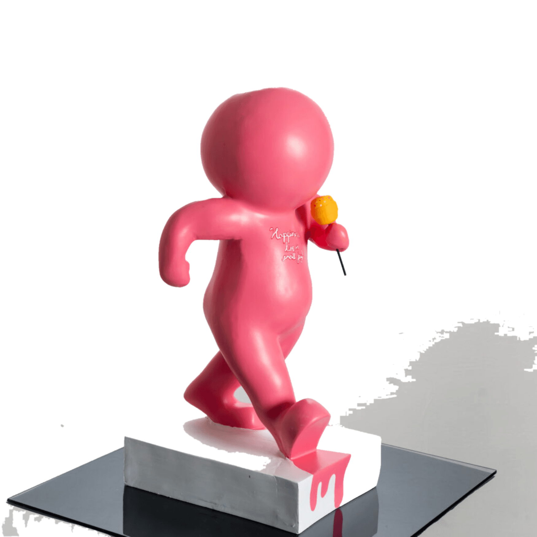 Drag&Drop transparent product image - Design Haring – Baby Pink