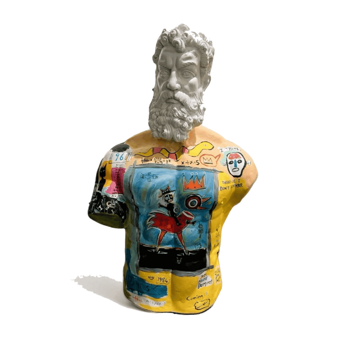 Design Hercules Basquiat Sculpture – tasarım heykel şeffaf ana ürün görseli | Drag&Drop