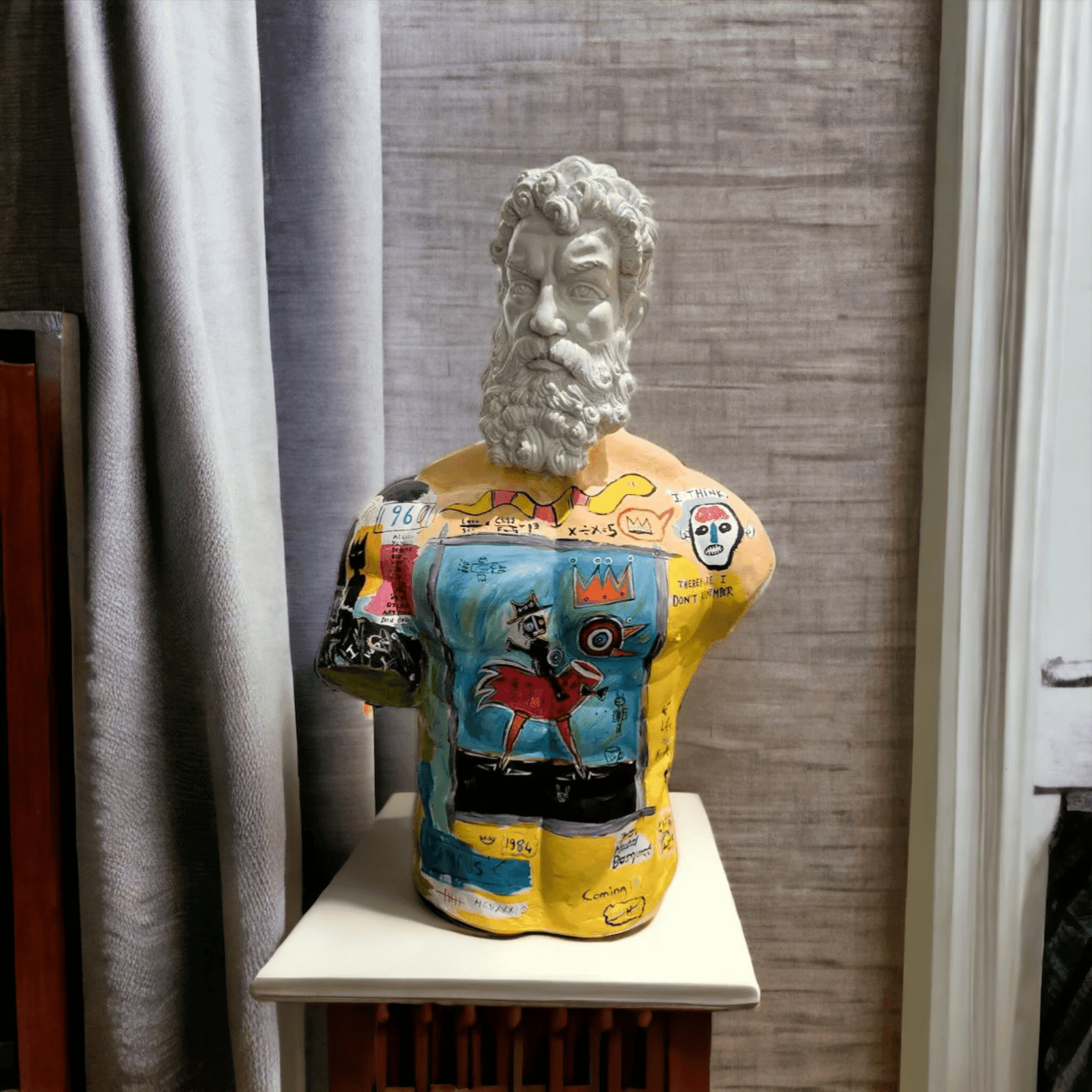 Design Hercules Basquiat Sculpture - vinterro