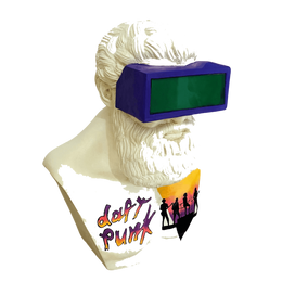 Drag&Drop transparent product image - Design Hercules – Daft Punk Sculpture
