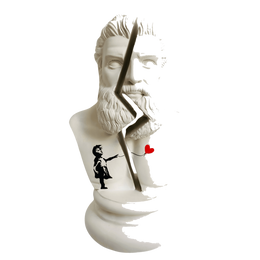 Drag&Drop transparent product image - Design Hercules – Girl with Balloon Sculpture