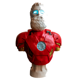 Drag&Drop transparent product image - Design İronman & Hercules Pop Art Sculpture