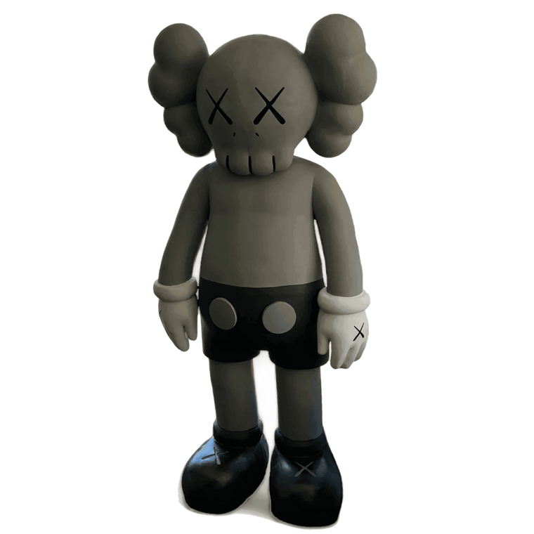 Drag&Drop transparent product image - Design Kaws Sculpture
