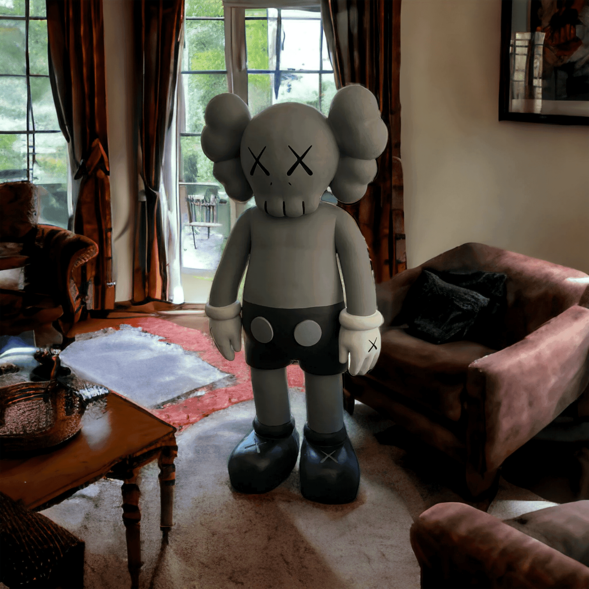 Design Kaws Sculpture - vinterro