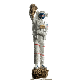 Drag&Drop transparent product image - Design Medusa Astronaut Sculpture
