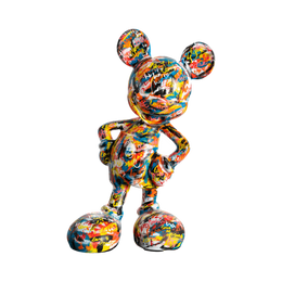 Drag&Drop transparent product image - Design Mickey Basquiat Sculpture II