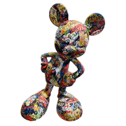 Design Mickey Basquiat Sculpture dekoratif heykel