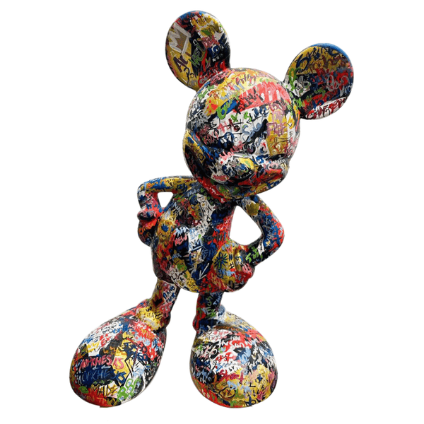 Design Mickey Basquiat Sculpture