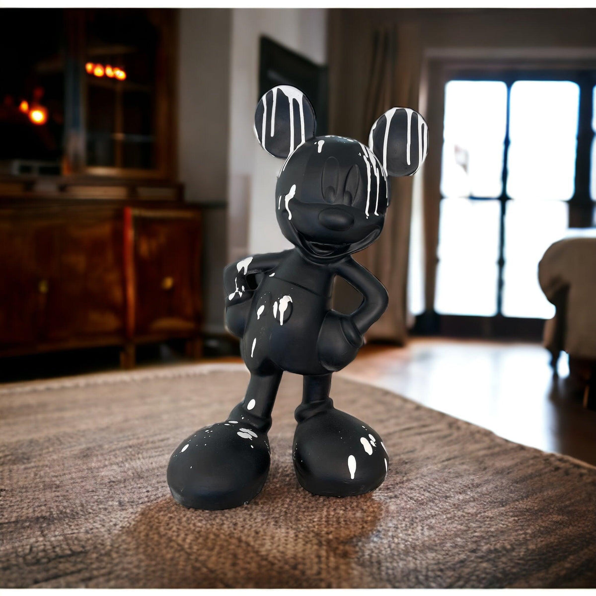 Design Mickey Sculpture Black - vinterro