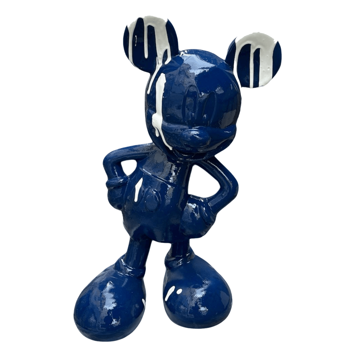 Drag&Drop transparent product image - Design Mickey Sculpture Blue