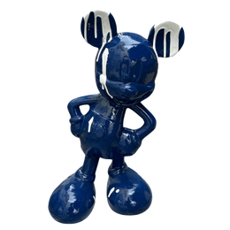 Drag&Drop transparent product image - Design Mickey Sculpture Blue