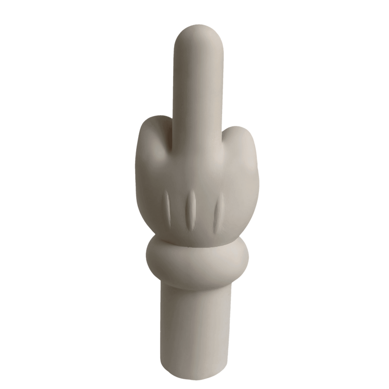 Drag&Drop transparent product image - Design Mickey White Sculpture