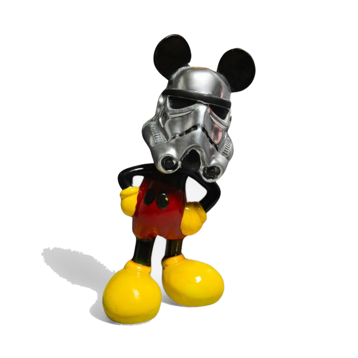Design Mickey Stormtrooper – tasarım heykel şeffaf ana ürün görseli | Drag&Drop