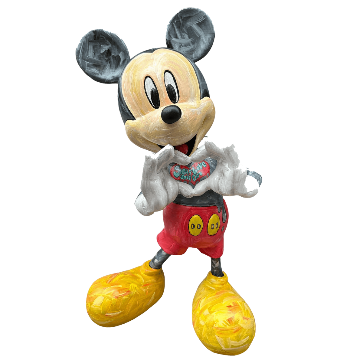 Design New Mickey Sculpture – tasarım heykel şeffaf ana ürün görseli | Drag&Drop