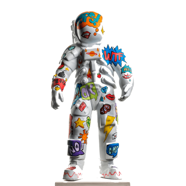Design Pop Art Astronot