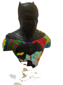 Drag&Drop transparent product image - Design Pop Art Batman