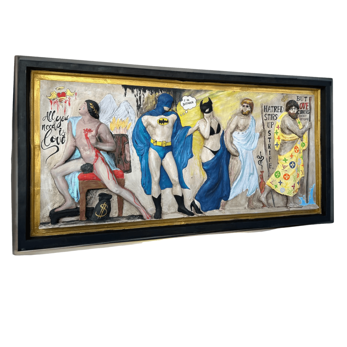 Drag&Drop transparent product image - Design Pop Art Rölyef