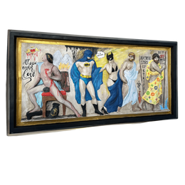 Drag&Drop transparent product image - Design Pop Art Rölyef