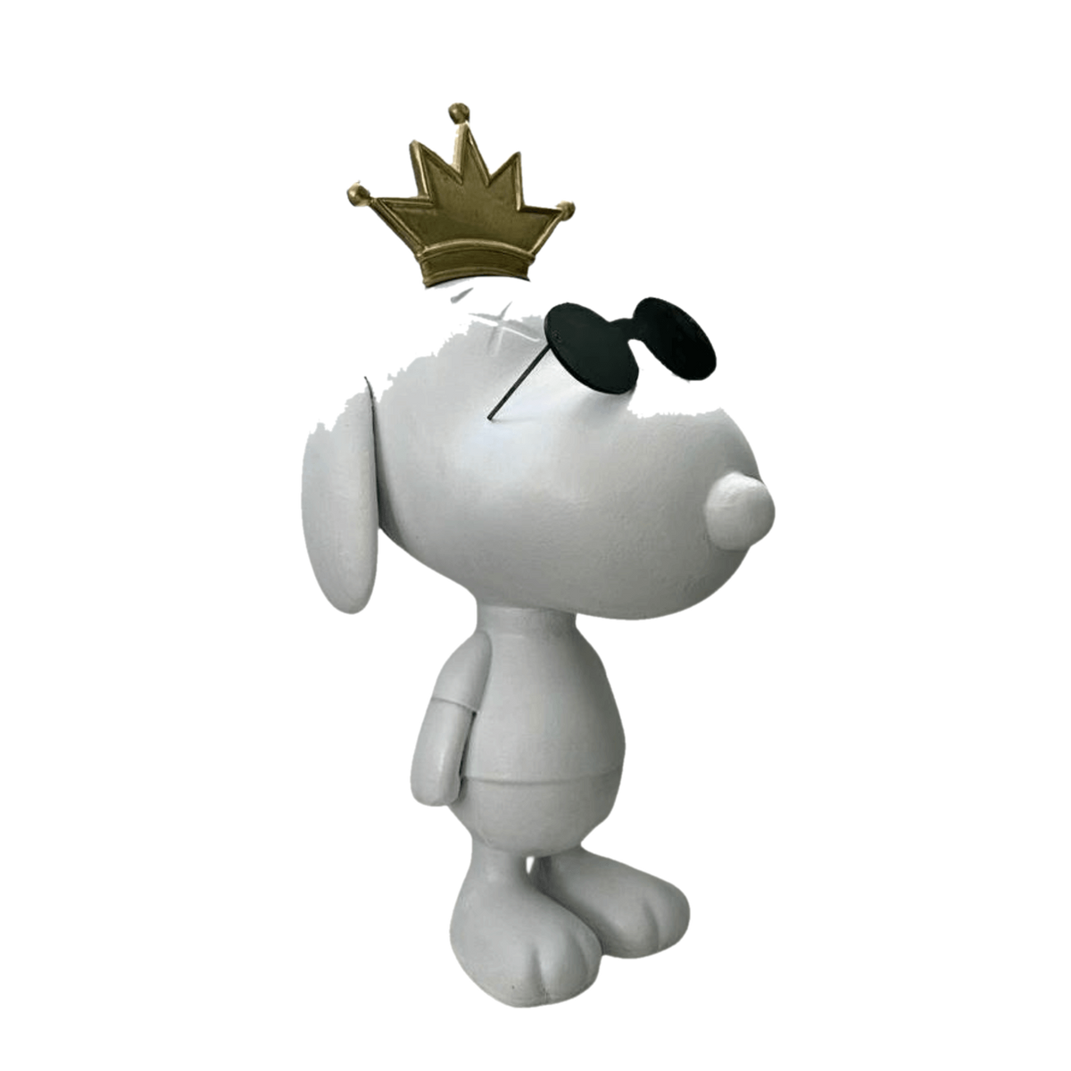 Design Kaws Snoopy 2 – tasarım heykel şeffaf ana ürün görseli | Drag&Drop