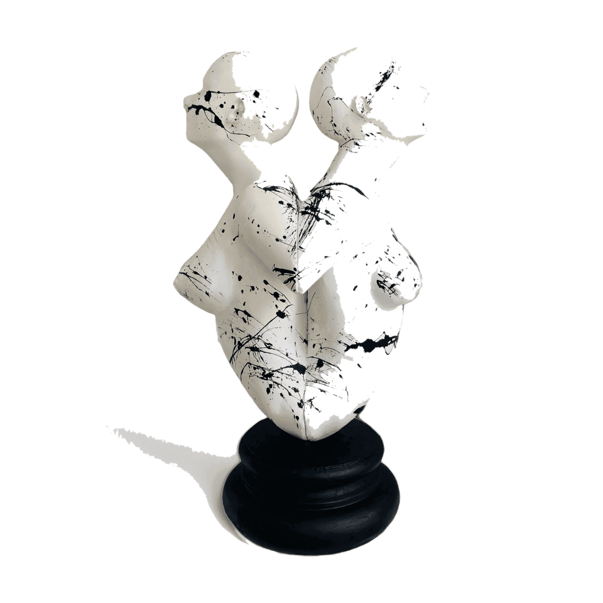 Design Two Foreigners Sculpture – tasarım heykel şeffaf ana ürün görseli | Drag&Drop