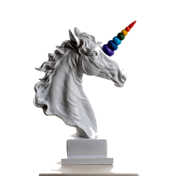 Design Unicorn Horse Color Sculpture