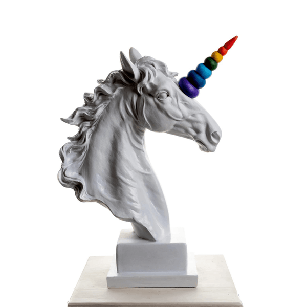 Design Unicorn Horse Color Sculpture