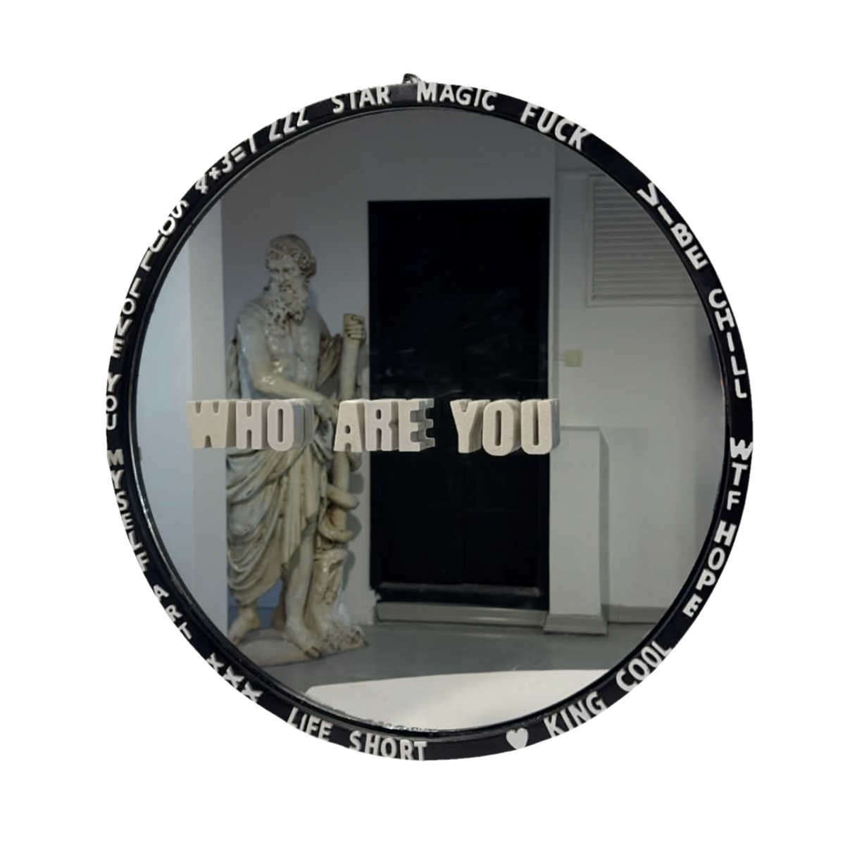 Design Wall Mirror Circle – dekoratif ayna şeffaf ana ürün görseli | Drag&Drop