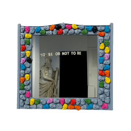 Drag&Drop transparent product image - Design Wall Mirror Color Skull