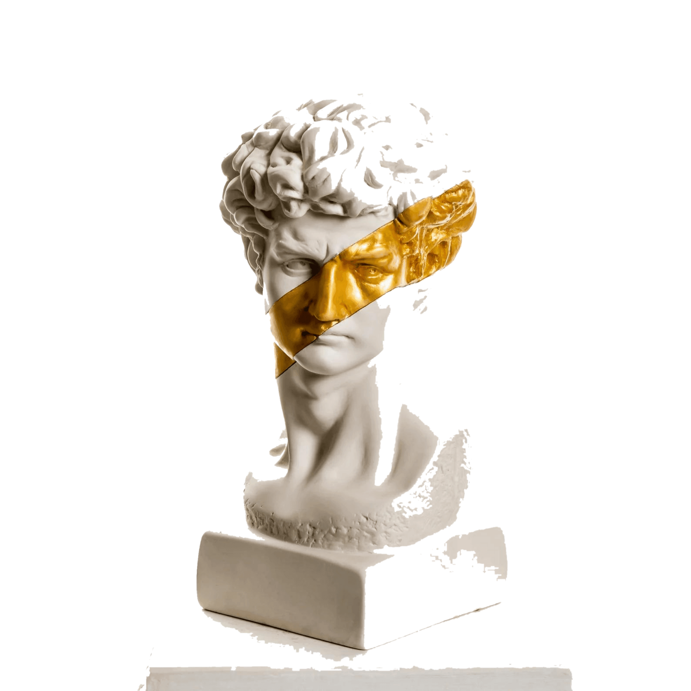 Drag&Drop transparent product image - Gold David