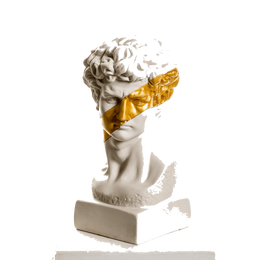 Drag&Drop transparent product image - Gold David