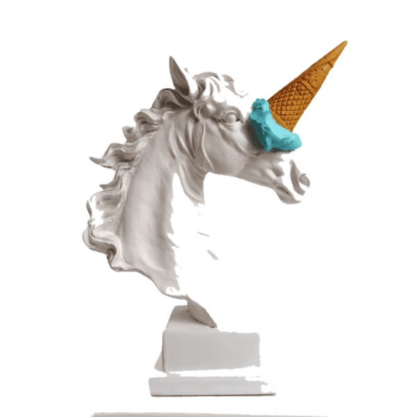 Desing Unicorn Horse Blue