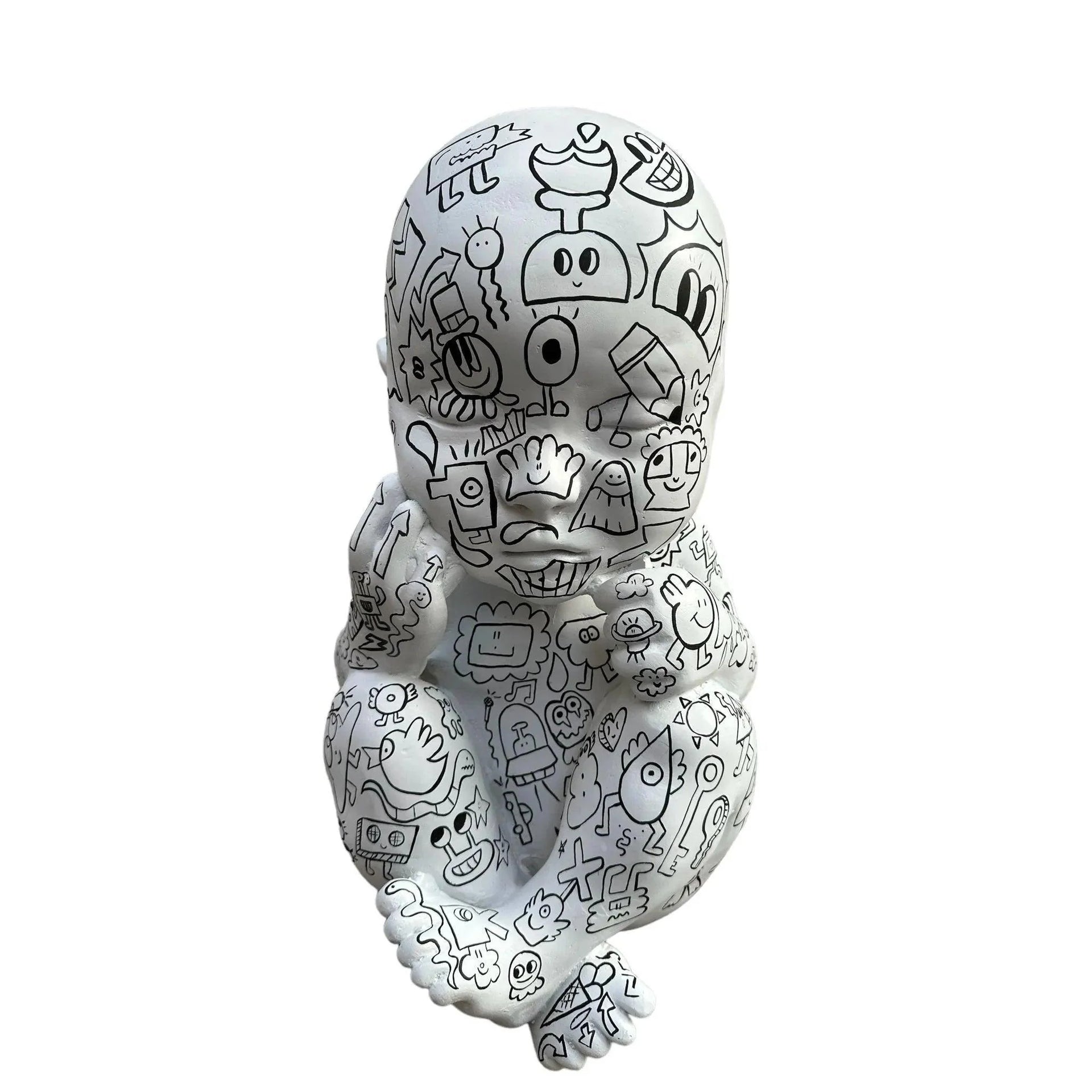 Doodle Baby Sculpture - vinterro