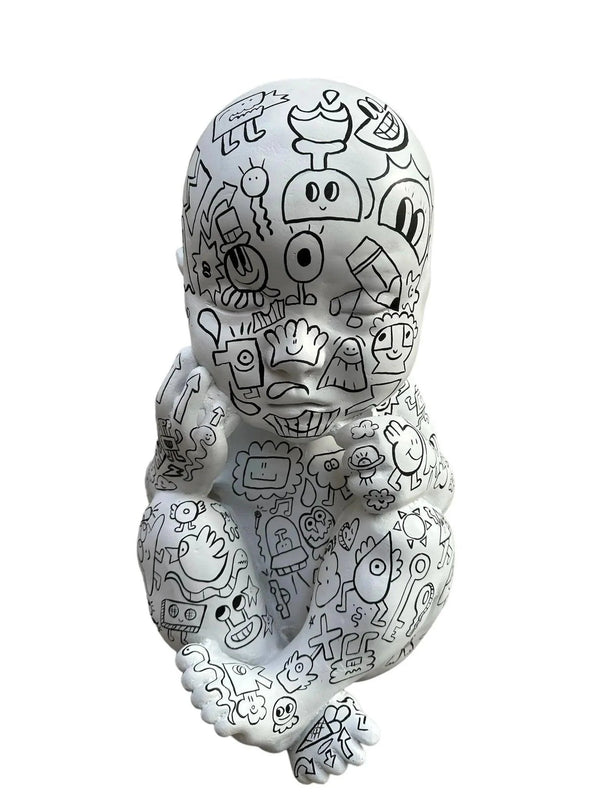 Doodle Baby Sculpture