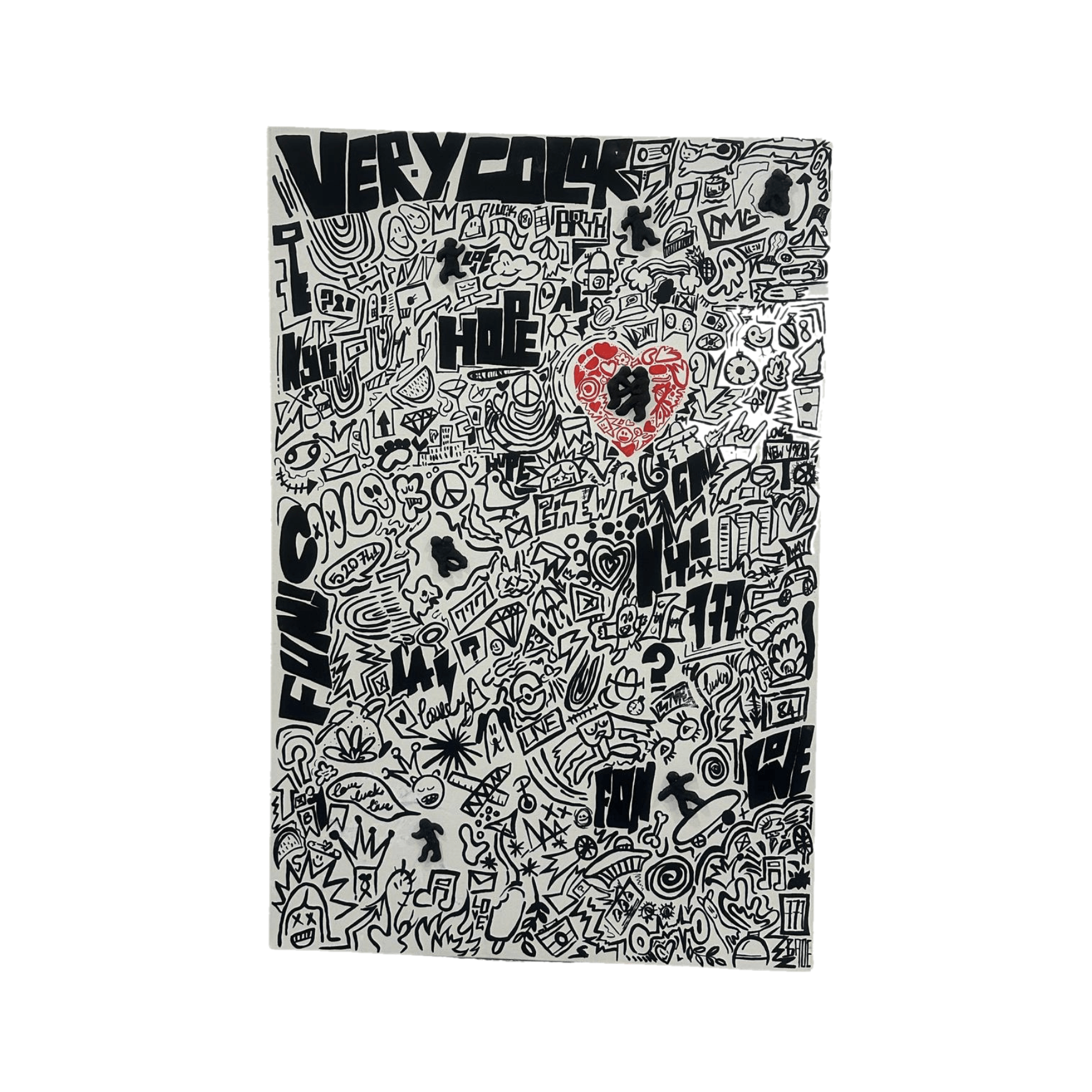 Drag&Drop transparent product image - Doodle in Motion Tablo