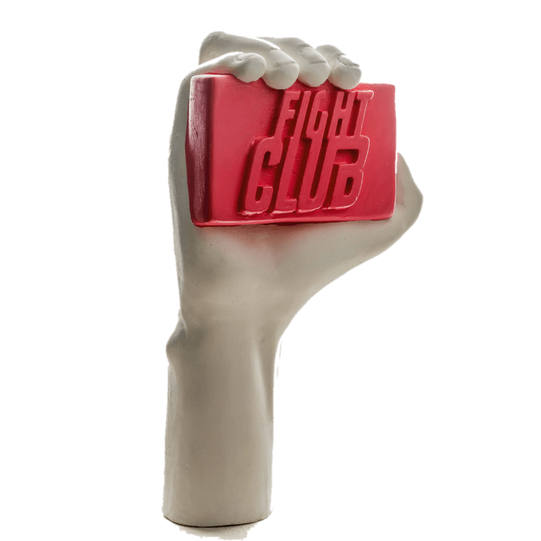Fight Club Sculpture – tasarım heykel şeffaf ana ürün görseli | Drag&Drop