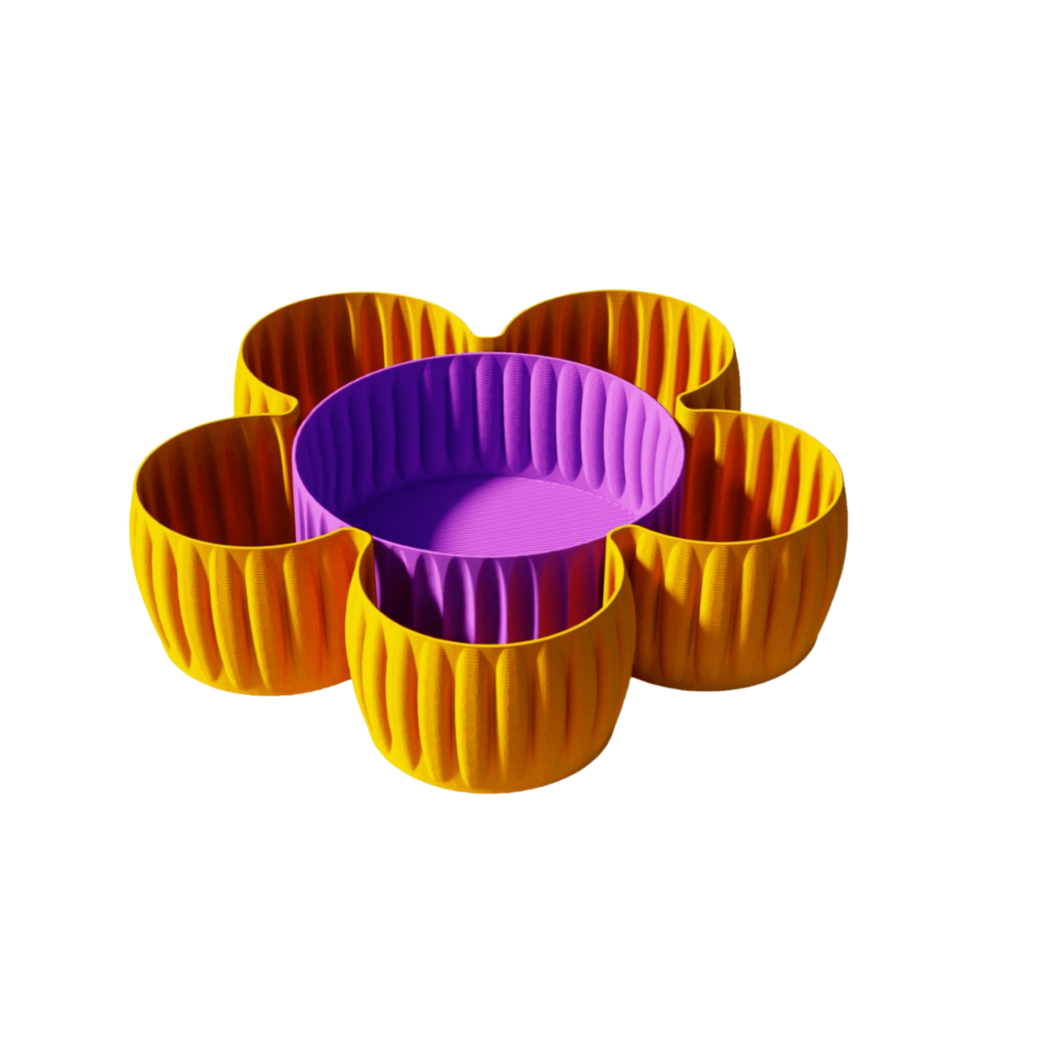 Drag&Drop transparent product image - Flower Plate