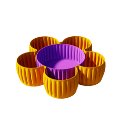 Drag&Drop transparent product image - Flower Plate