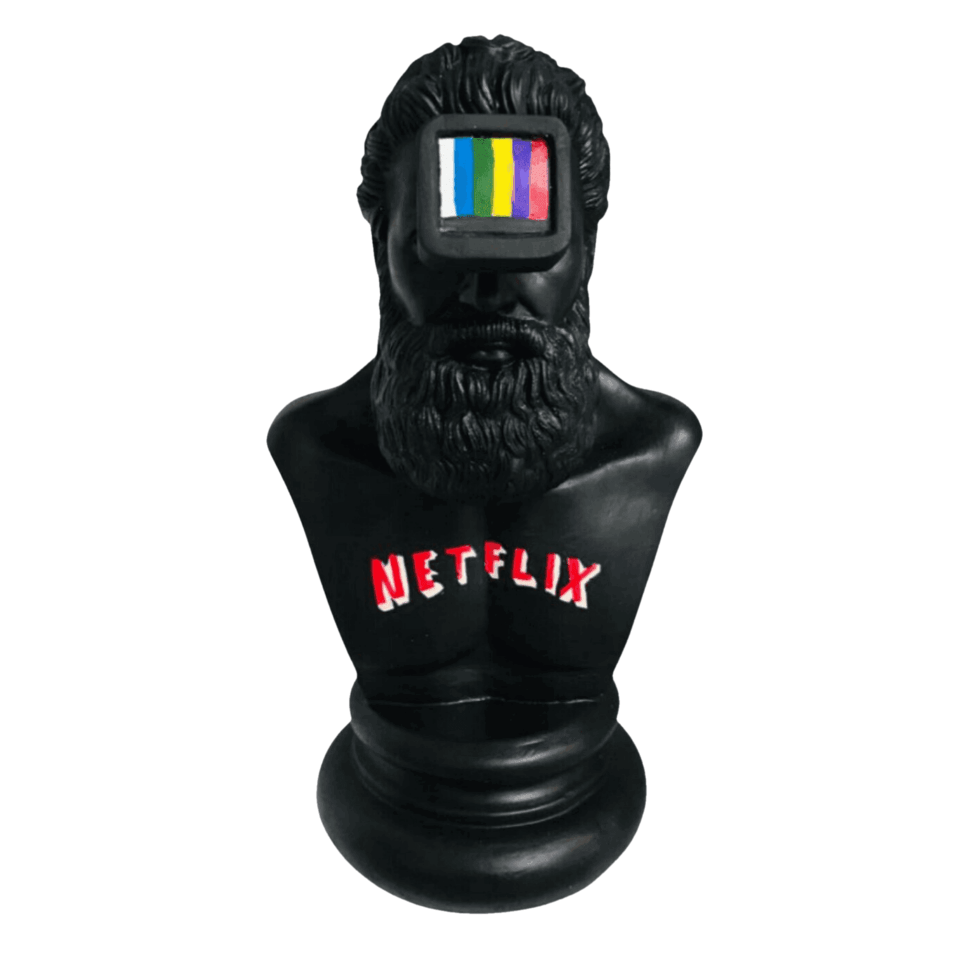 Drag&Drop transparent product image - Herkül Netflix Design Heykel