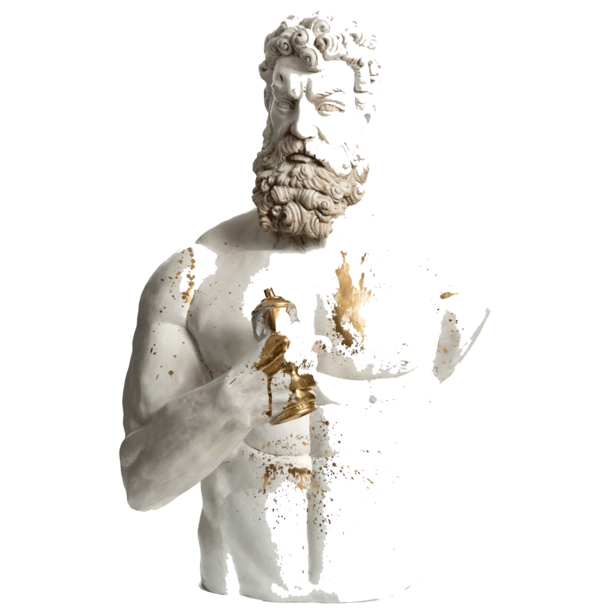 Drag&Drop transparent product image - Design Hercules Spray Sculpture