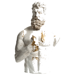 Drag&Drop transparent product image - Design Hercules Spray Sculpture