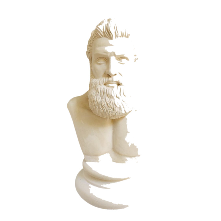 Drag&Drop transparent product image - Herkül Büst Heykel