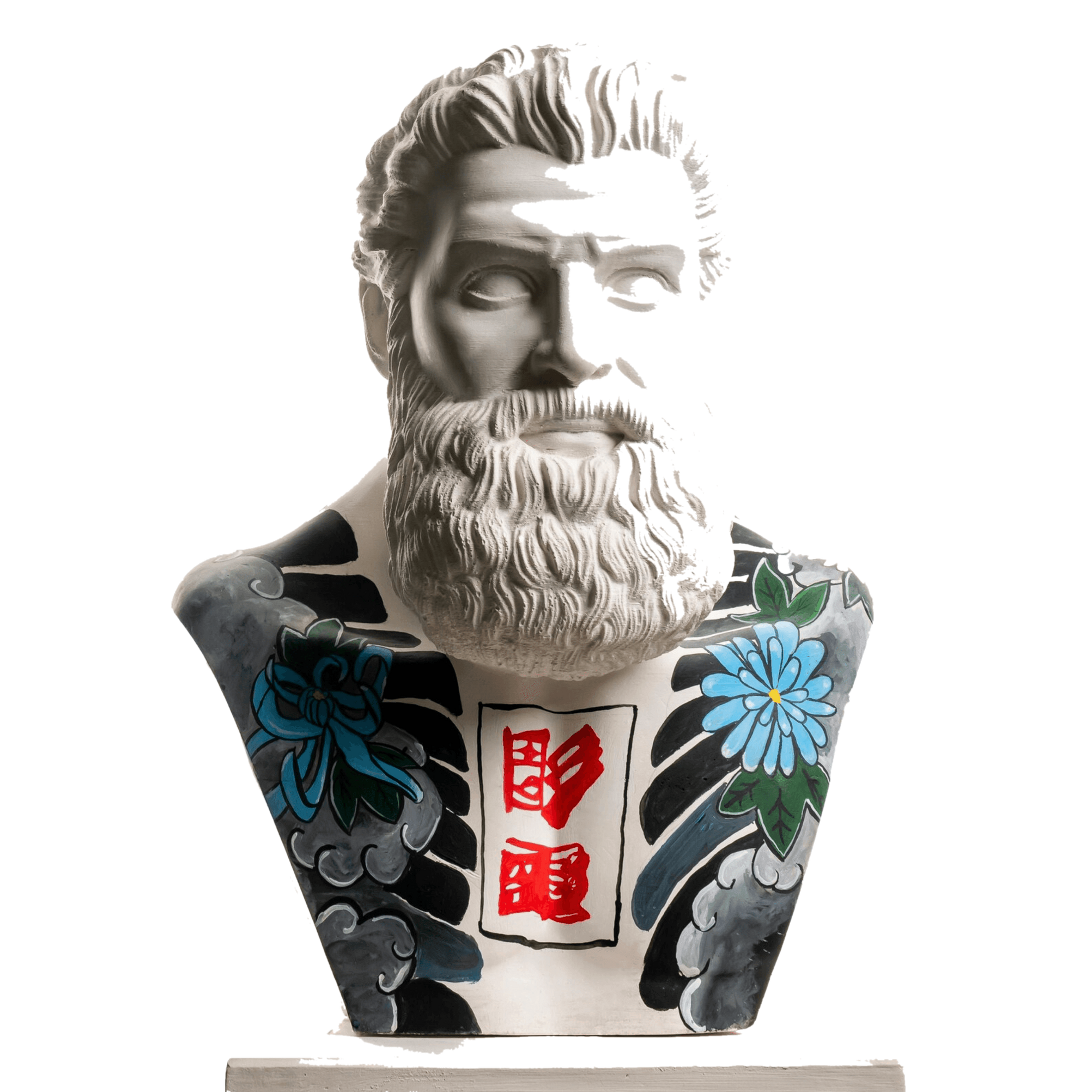 Drag&Drop transparent product image - Design Herkül Yakuza Sculpture