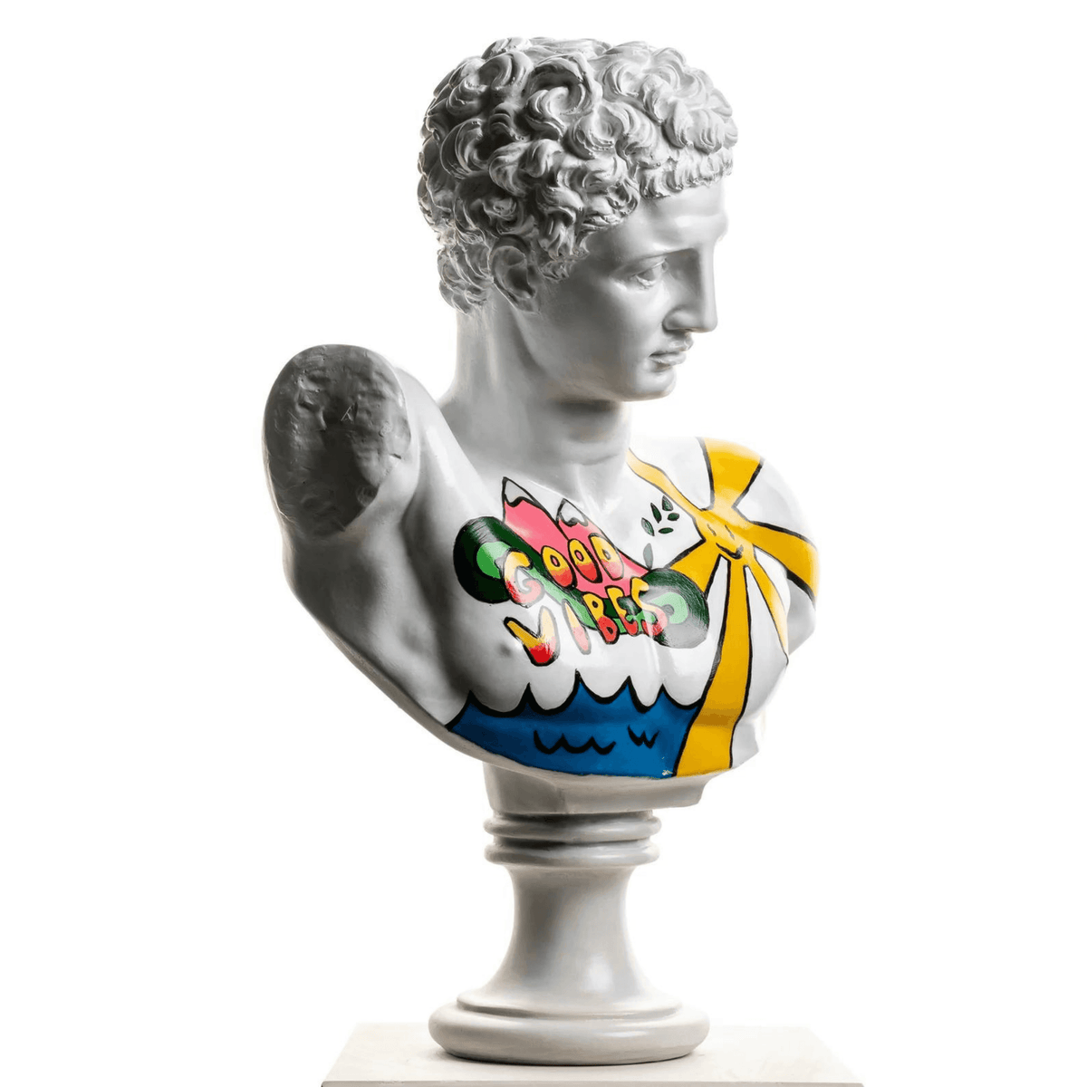 Hermes Good Vibes Sculpture el yapımı dekoratif heykel