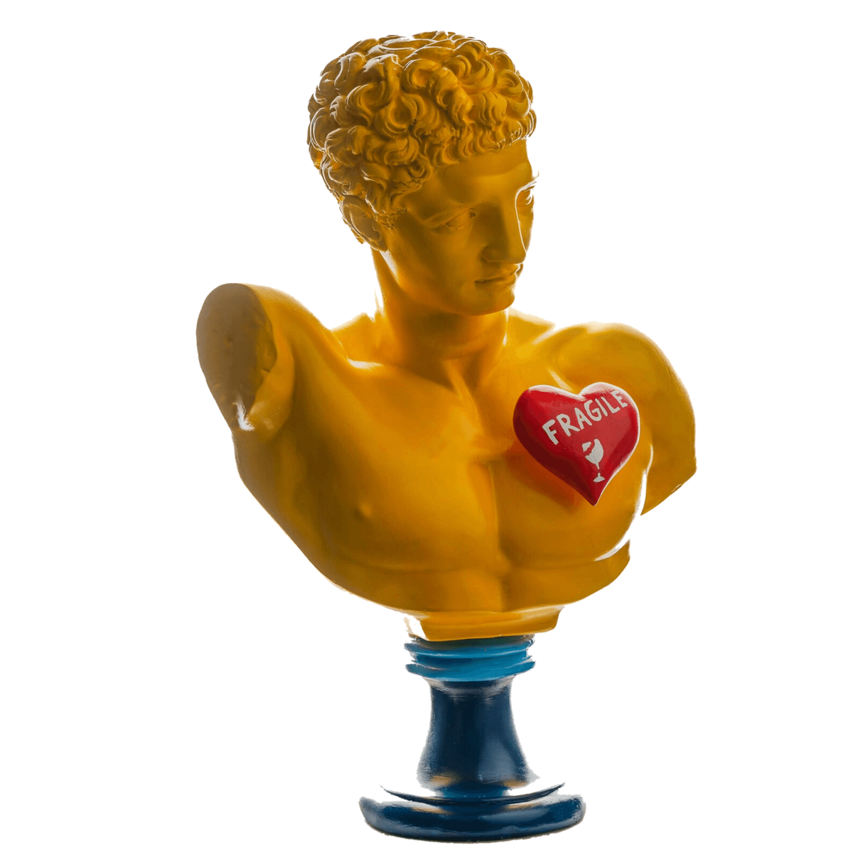 Drag&Drop transparent product image - Hermes Pop art sculpture heart