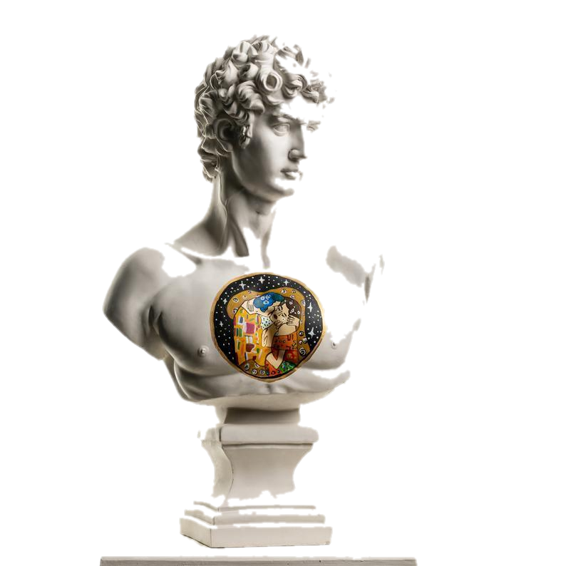 Drag&Drop transparent product image - David World - Design Sculpture